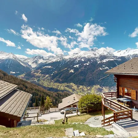 Charming Alpine In The Val D'anniviers Appartement