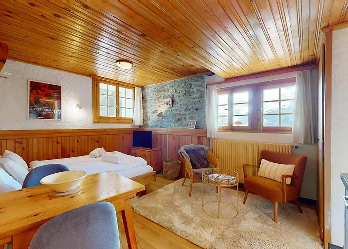 Charming Alpine In The Val D'anniviers Apartment